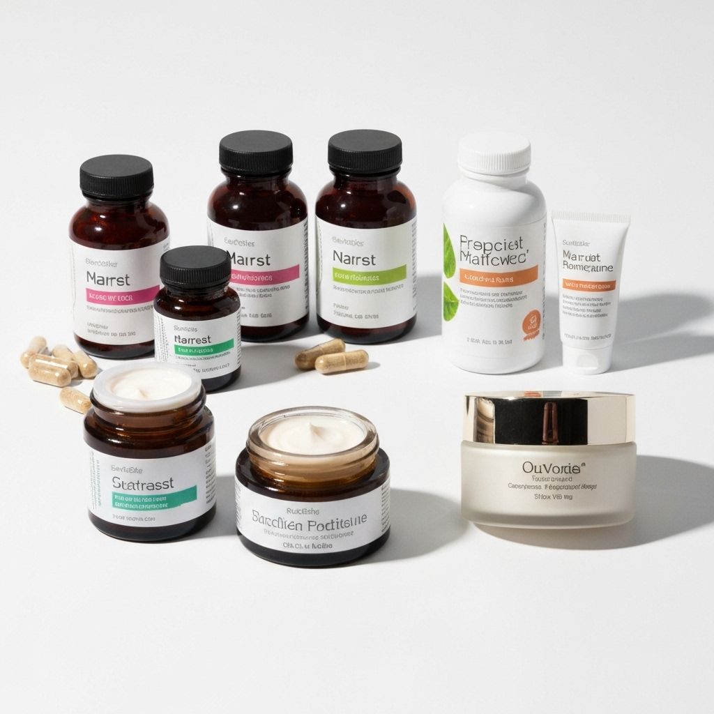 Wellness and skincare products